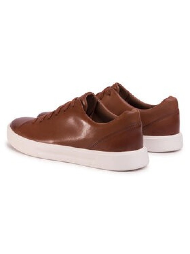 Clarks Sneakersy Un Costa Lace 261486907 Brązowy