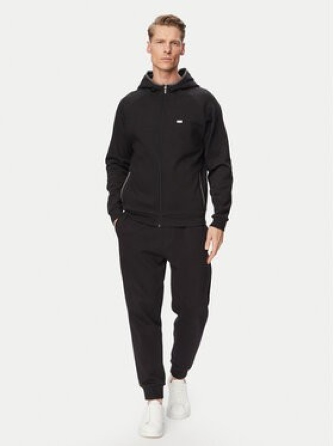 BOSS Bluza Sense 50557206 Czarny Regular Fit