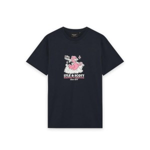 Koszulka graficzna Lyle & Scott Rubber Duck