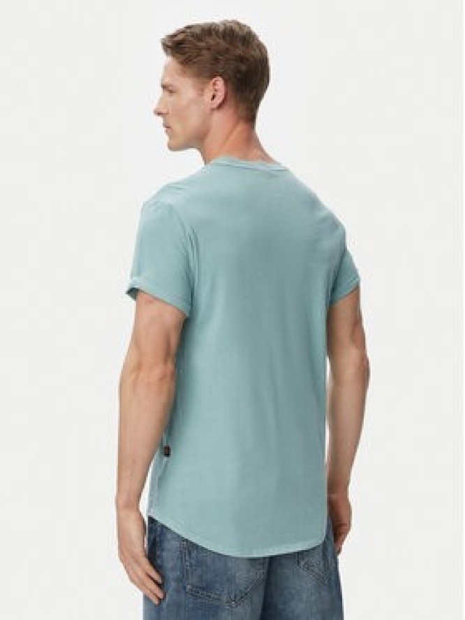 G-Star Raw T-Shirt Lash D16396-2653 Turkusowy Regular Fit