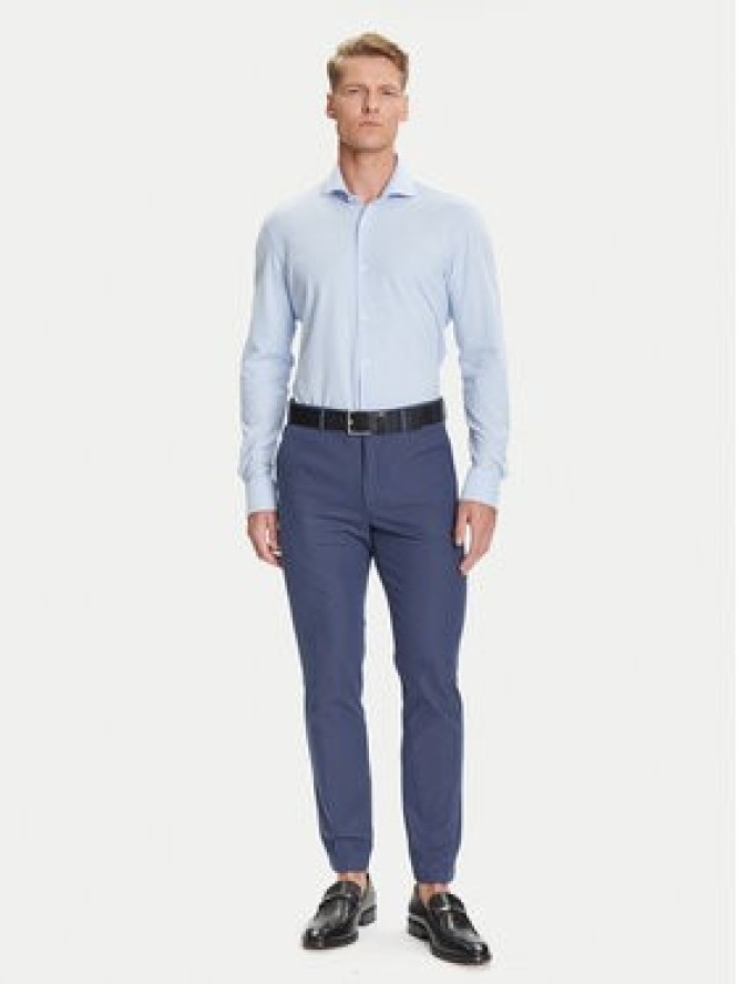 BOSS Koszula P-Hank 50527675 Błękitny Slim Fit