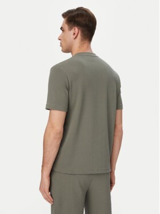 HUGO T-Shirt Austin 50532011 Zielony ciemny Regular Fit