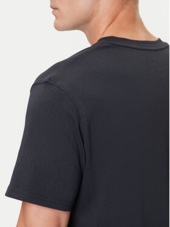 Under Armour T-Shirt Ua Hw Lc Patch Ss 1382902-001 Czarny Loose Fit