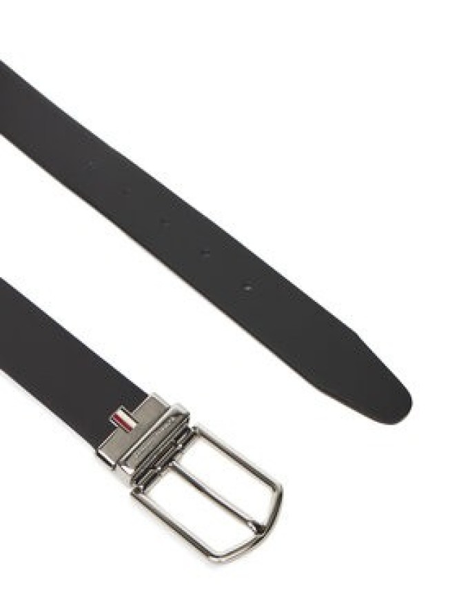 Tommy Hilfiger Pasek Męski Th Business Lux Rev AM0AM13762 Czarny