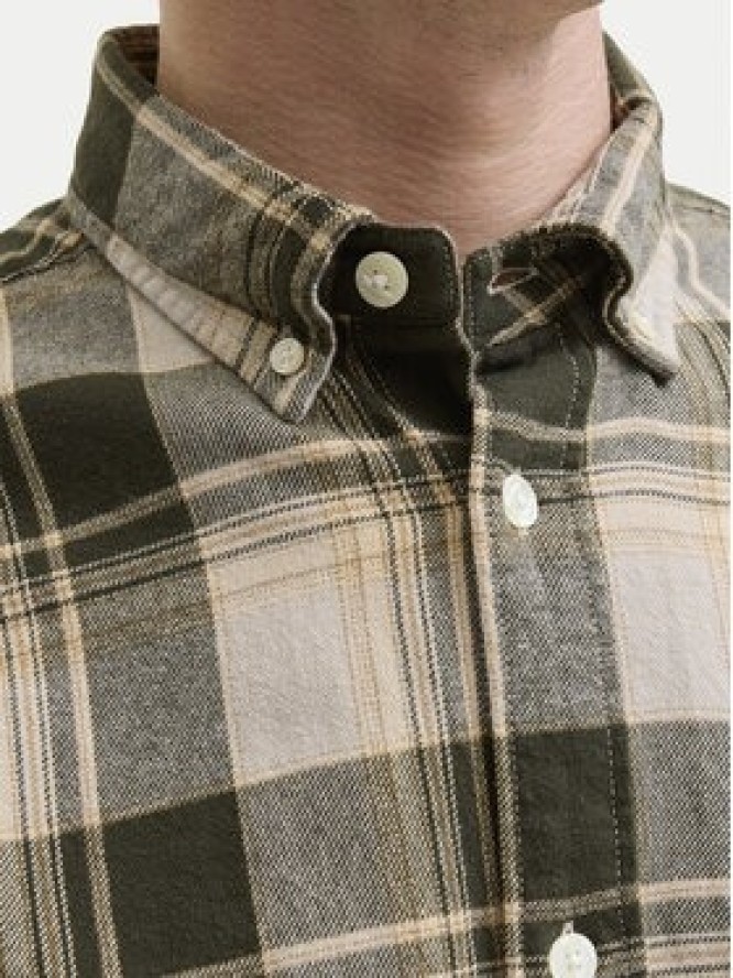 Jack & Jones Koszula Blubrook 12282354 Beżowy Regular Fit