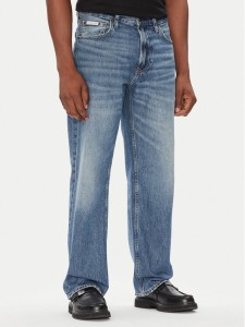 Calvin Klein Jeans Jeansy 90s LV04RC761G Niebieski Straight Fit