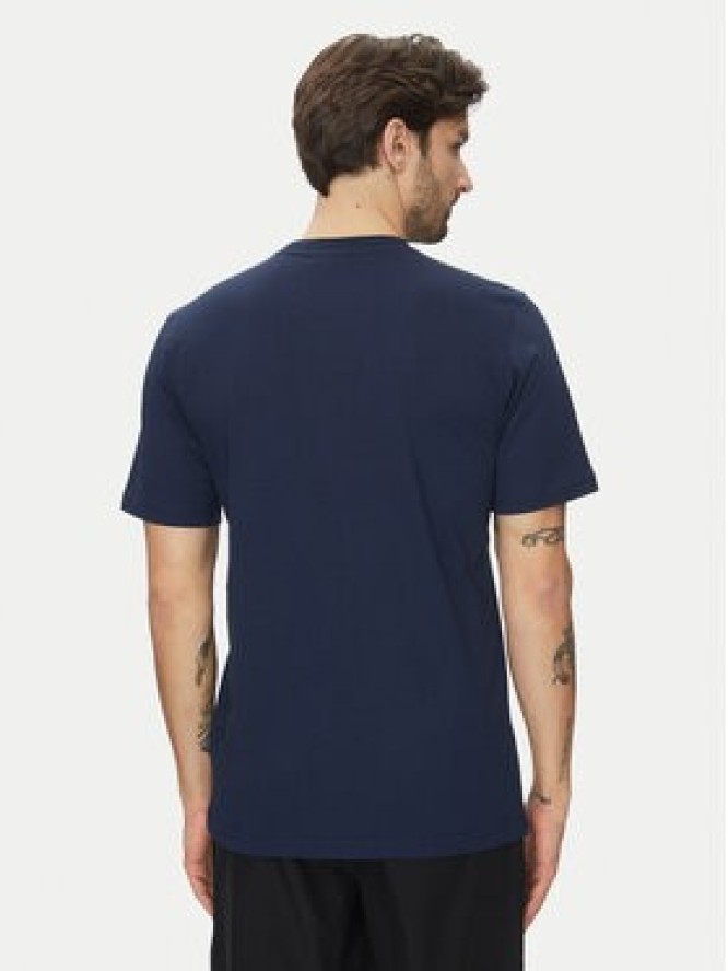 adidas T-Shirt Trefoil Essentials JC9989 Granatowy Regular Fit