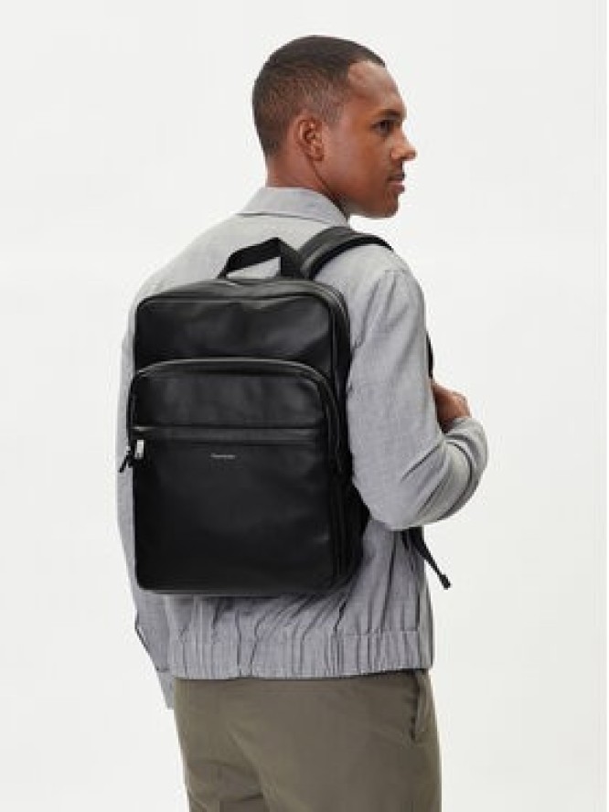 Calvin Klein Plecak Raised Slim Square Backpack LV04D3156G Czarny