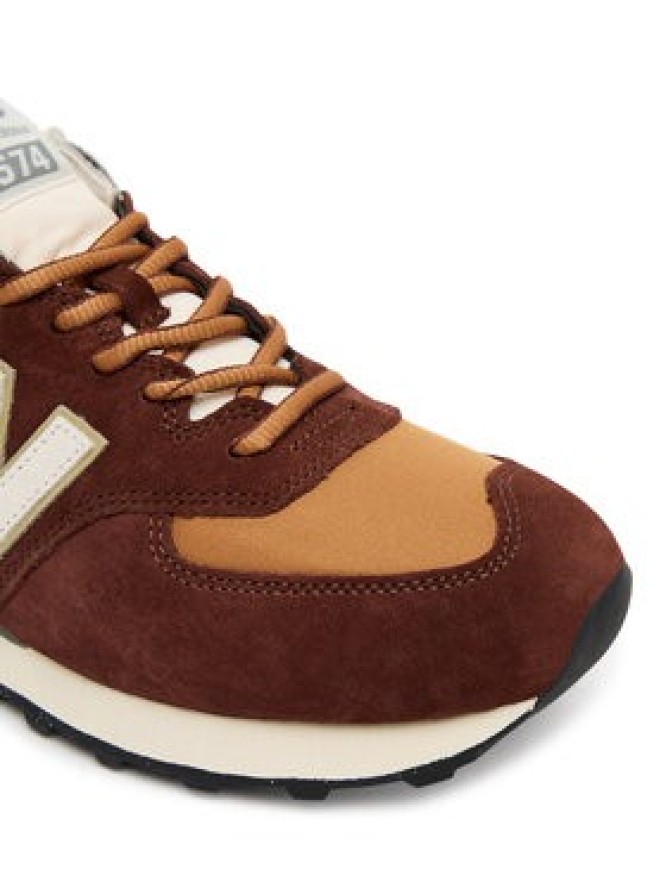 New Balance Sneakersy U574MRR Brązowy