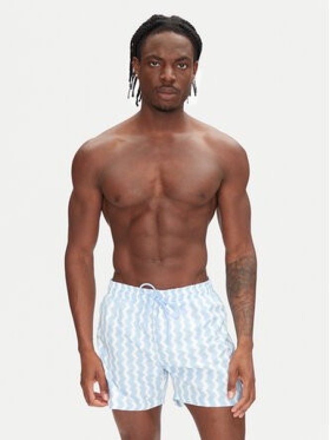 Ysabel Mora Szorty kąpielowe 90377 Błękitny Regular Fit