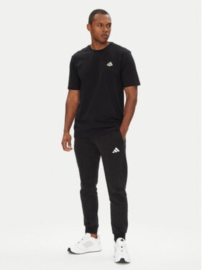 adidas T-Shirt Mini Pizza Graphic JM6483 Czarny Regular Fit