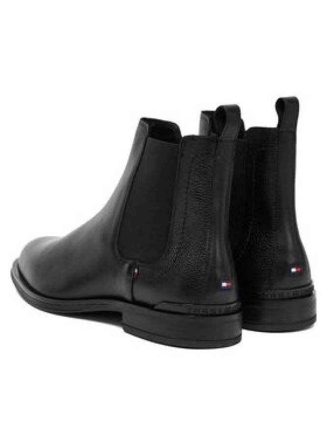 Tommy Hilfiger Sztyblety Corporate Cheslea FM0FM05578 Czarny