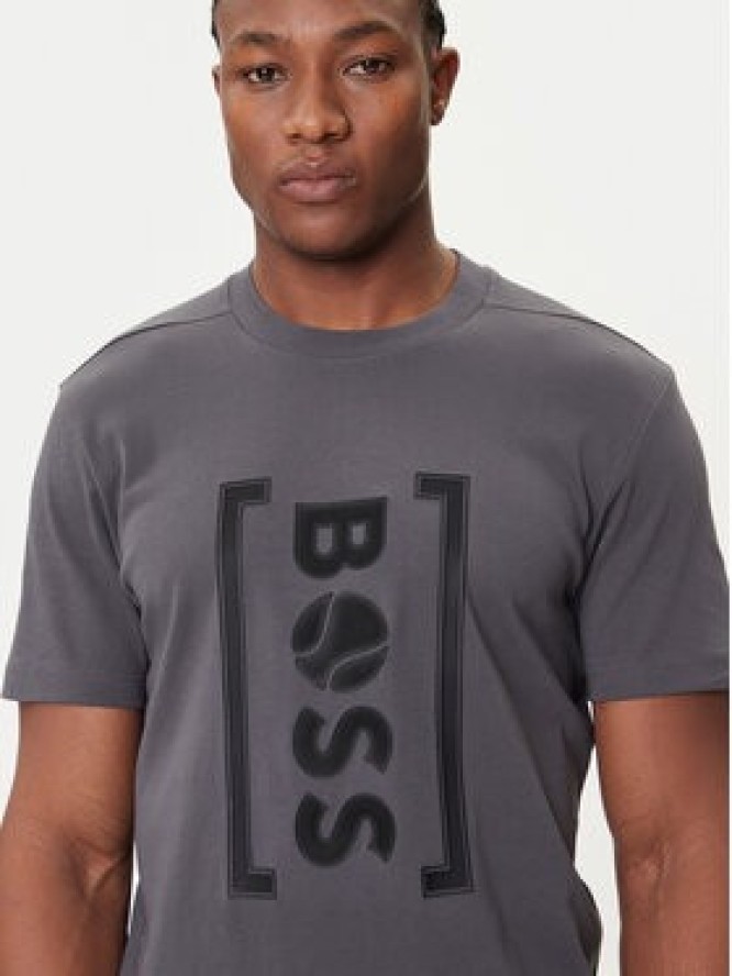 BOSS T-Shirt Iconic TL 50543905 Szary Relaxed Fit