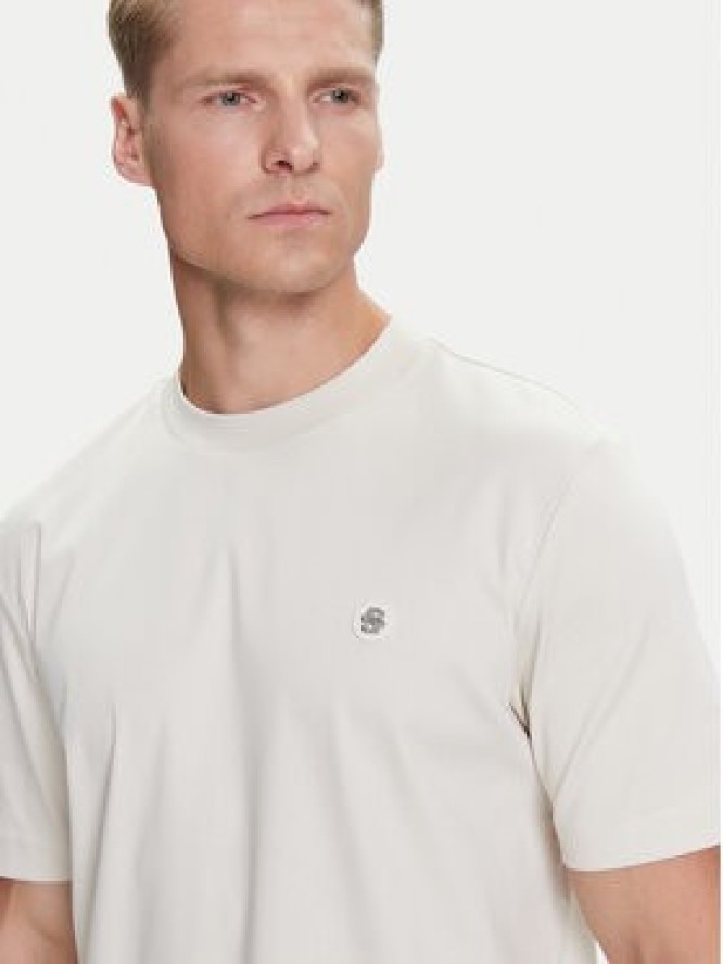 BOSS T-Shirt C-Taut 01 50520298 Beżowy Regular Fit
