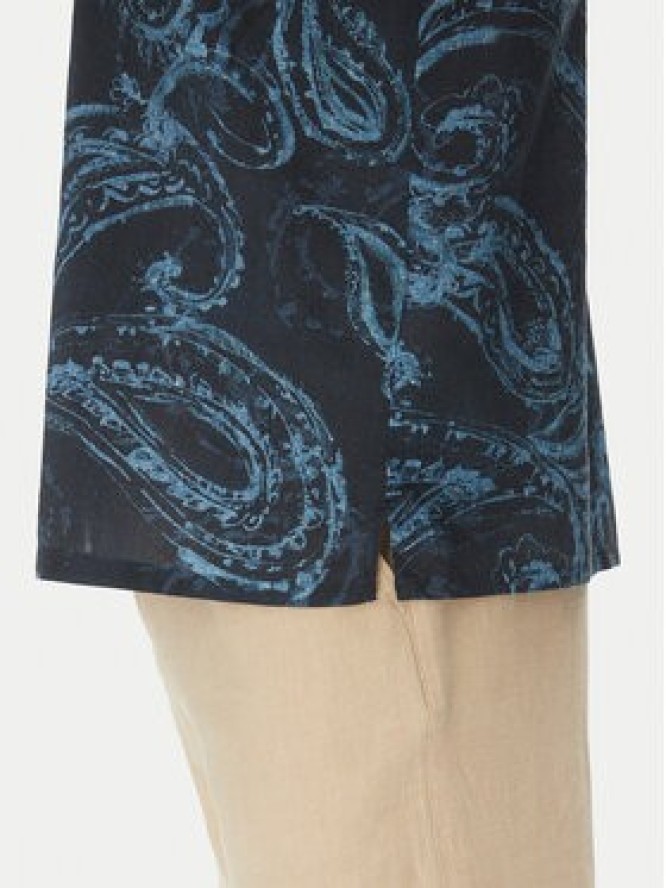 Liu Jo Koszula QA5103 T1999 M9542 Granatowy Regular Fit