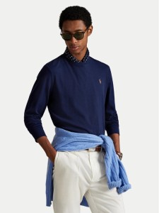 Polo Ralph Lauren Longsleeve 710760121 Granatowy Slim Fit