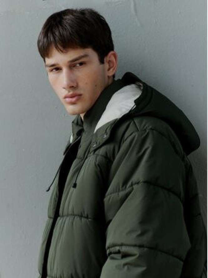 Blend Kurtka zimowa 20717462 Zielony Regular Fit