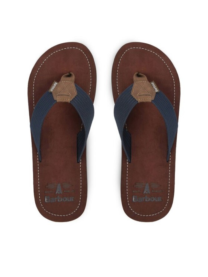 Barbour Japonki Toeman MBS0007NY98 Granatowy