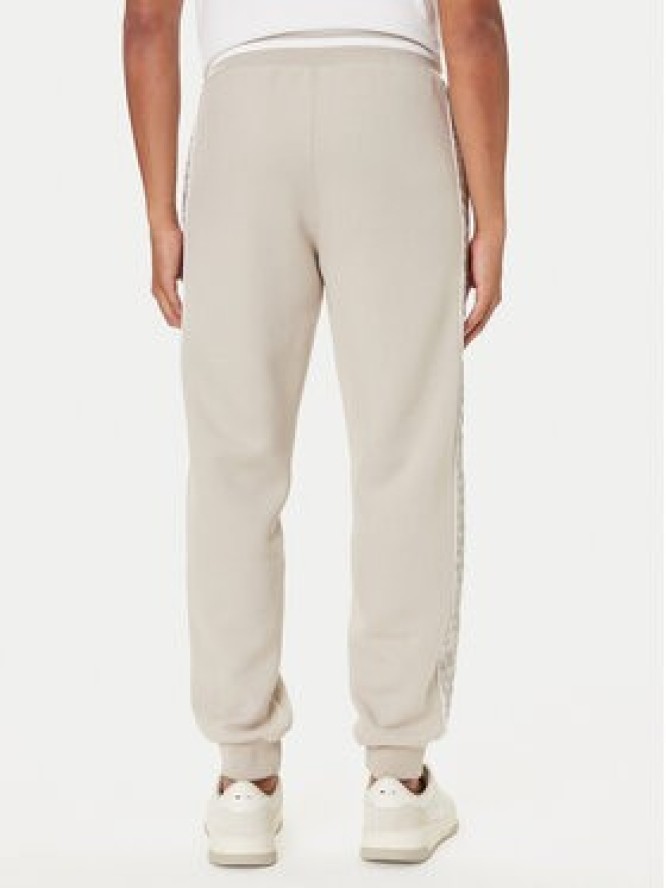 Guess Spodnie dresowe Z5BB18 KB3P2 Beżowy Regular Fit
