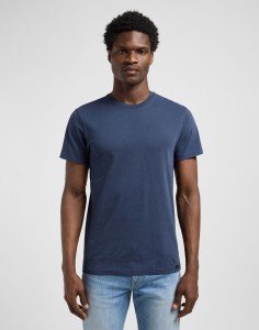 Meska Koszulka Lee Twin Pack Crew Jade Forest Mood Indigo 112372361