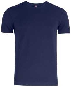 clique Premium Fashion-T męski T-shirt z 100% bawełny – dark navy