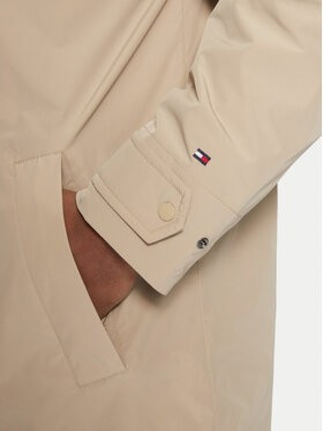 Tommy Hilfiger Płaszcz przejściowy MW0MW37651 Beżowy Regular Fit