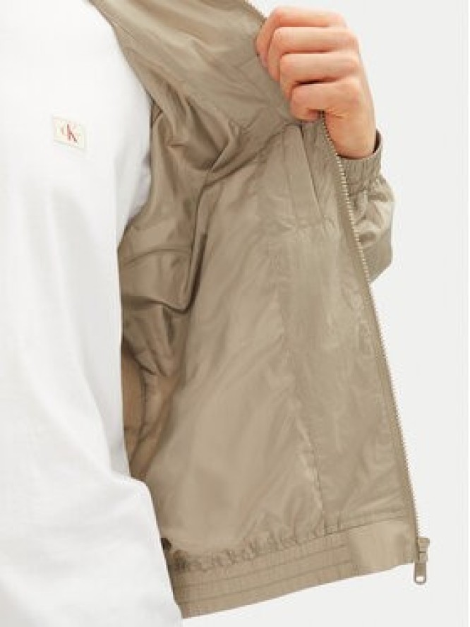 Calvin Klein Jeans Wiatrówka J30J327254 Szary Regular Fit