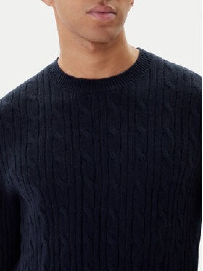 BOSS Sweter H-Hetico 50549975 Granatowy Regular Fit