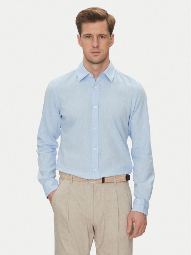 JOOP! Jeans Koszula 15 JJSH-92Hanson2K-W 30045977 Błękitny Regular Fit