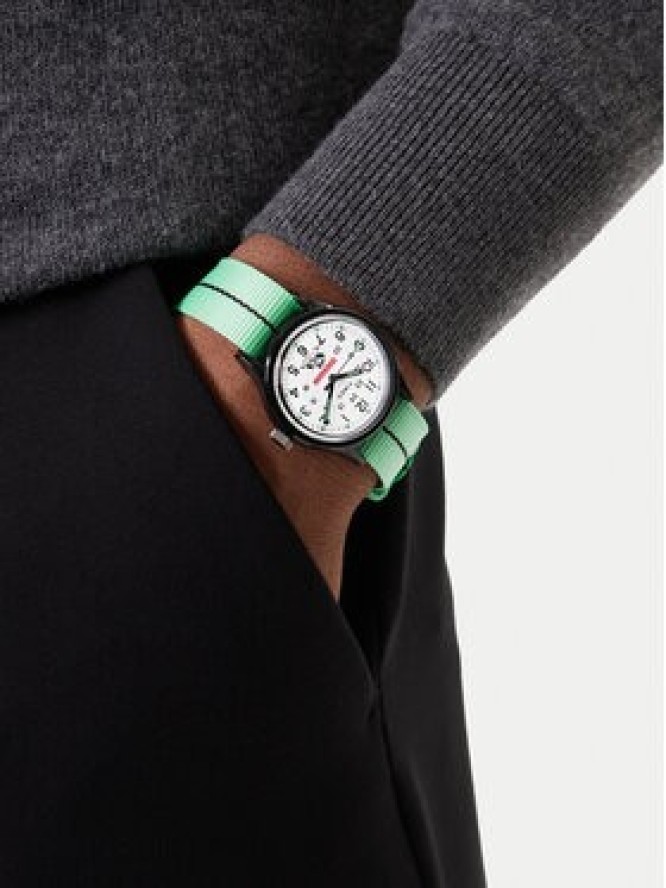 Timex Zegarek Lab Collab TW2Y47100 Zielony