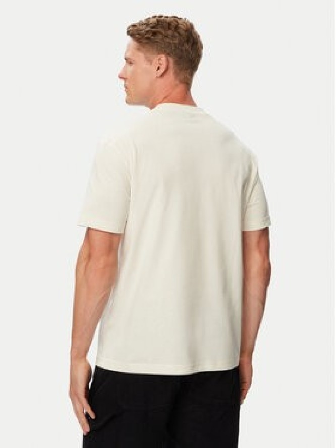 Karl Lagerfeld Jeans T-Shirt B3M17006 Kremowy Regular Fit