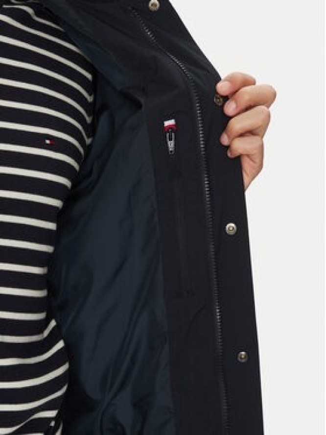 Tommy Hilfiger Kurtka bomber MW0MW36665 Granatowy Regular Fit