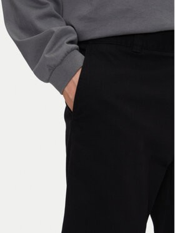 HUGO Szorty materiałowe Dante242 50510605 Czarny Regular Fit