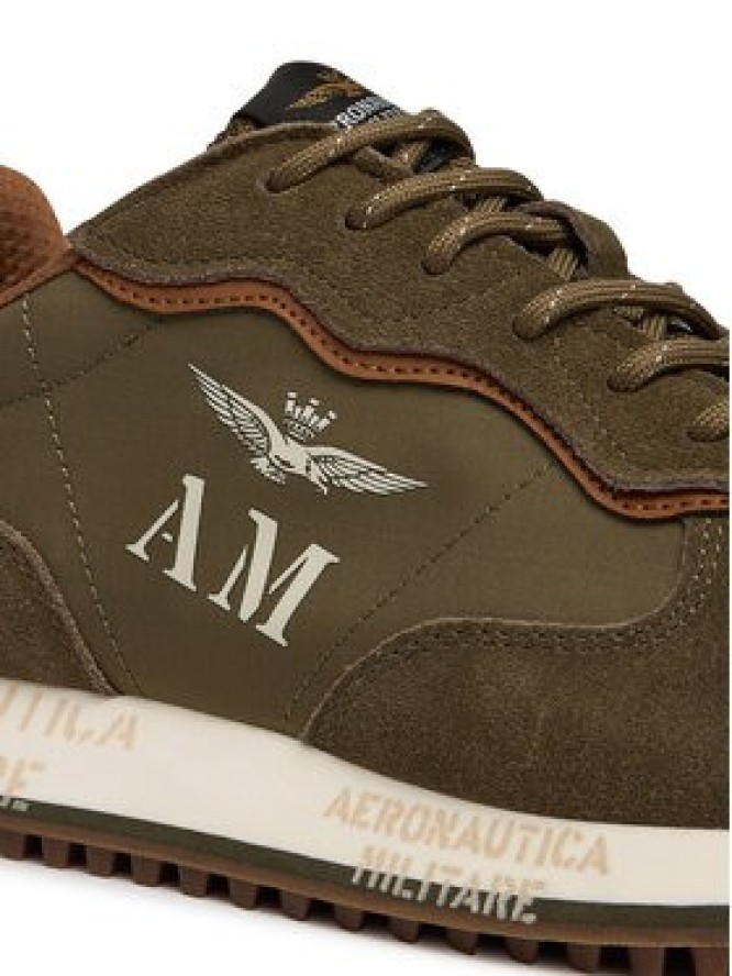 Aeronautica Militare Sneakersy 261SC0320UPL00313 Khaki