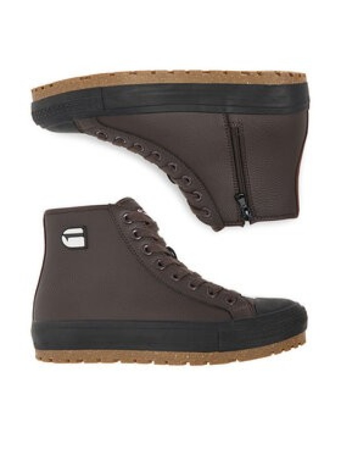 G-Star Raw Trampki CEO-ALEX-01 Brązowy