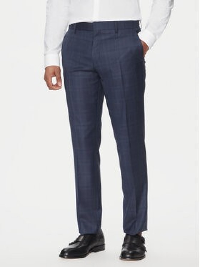BOSS Garnitur H-Huge 50535401 Niebieski Slim Fit