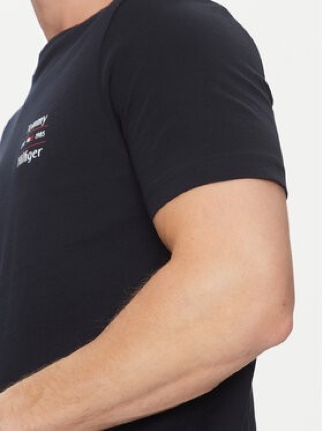 Tommy Hilfiger T-Shirt Stack MW0MW38622 Granatowy Regular Fit