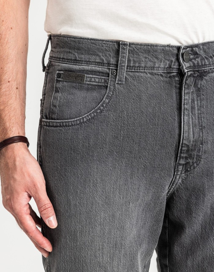 WRANGLER TEXAS MĘSKIE SPODNIE JEANSOWE DUSTY GRANITE W121P416N 112126173