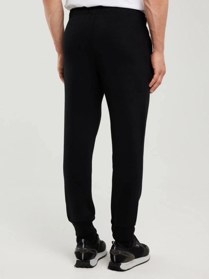 Spodnie męskie dresowe czarne Kersyn 906/ Ajron 906