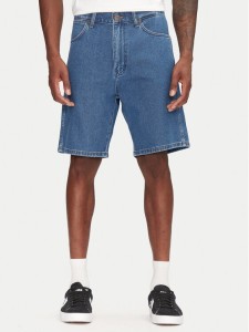 Wrangler Szorty jeansowe Frontier 112362493 Niebieski Relaxed Fit