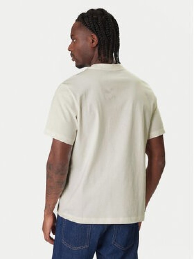 Calvin Klein T-Shirt Maze Graphic LV04RE832G Biały Regular Fit