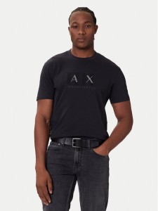 Armani Exchange T-Shirt XM001463 AF10356 UB101 Granatowy Regular Fit