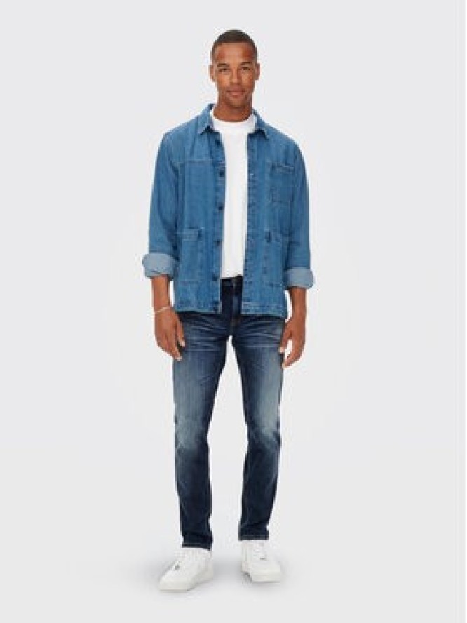 Only & Sons Jeansy Weft 22023251 Granatowy Regular Fit
