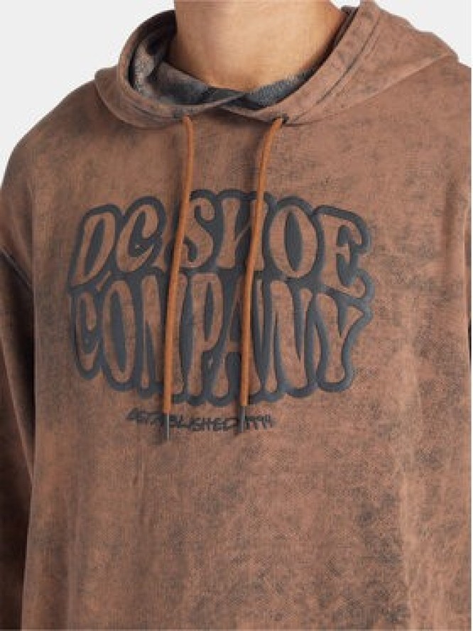 DC Shoes Bluza Contour ADYFT03381 Brązowy Regular Fit
