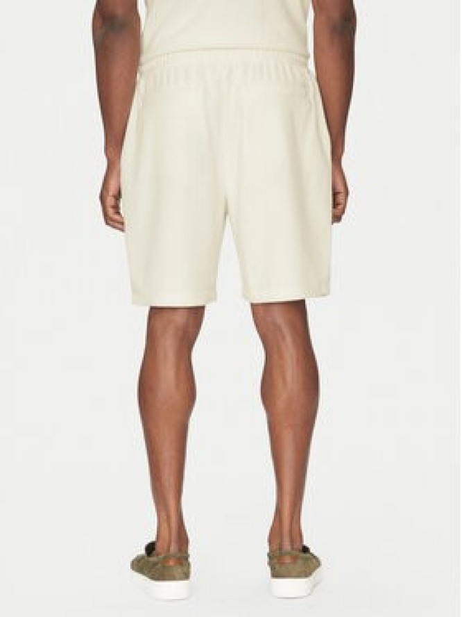 Guess Szorty sportowe M5GD41 KCRY0 Écru Regular Fit