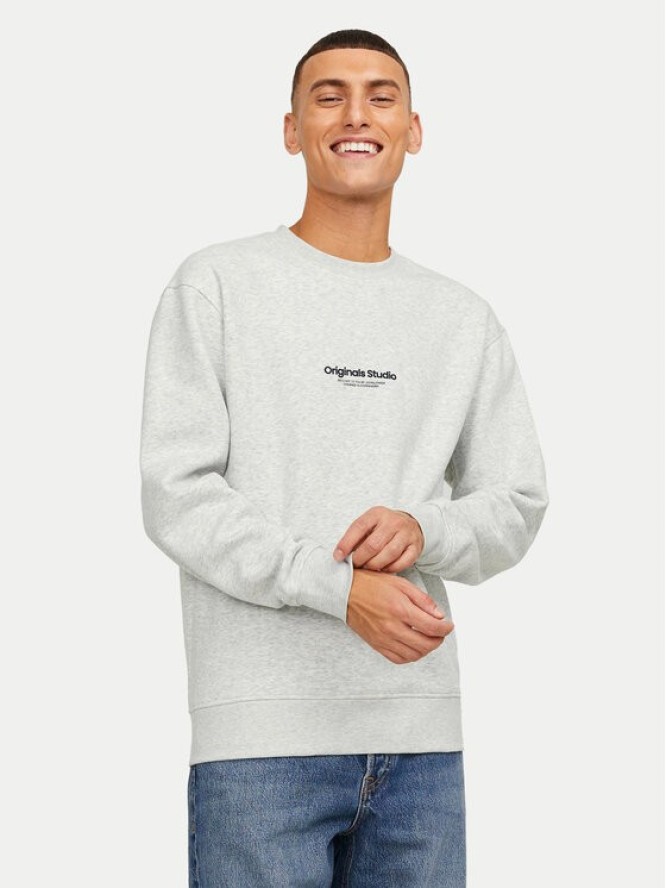 Jack & Jones Bluza Vesterbro 12241694 Biały Relaxed Fit