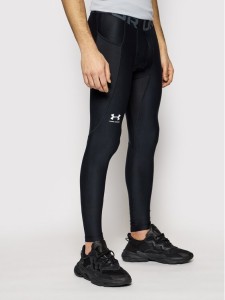 Under Armour Legginsy HeatGear® 1361586 Czarny Slim Fit