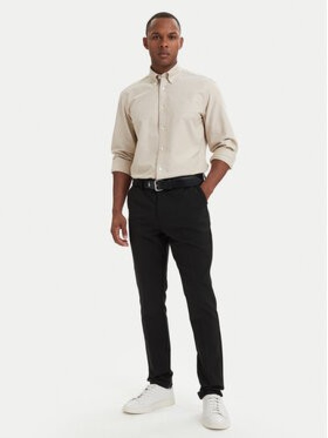 BOSS Koszula H-Liam 50566988 Beżowy Regular Fit