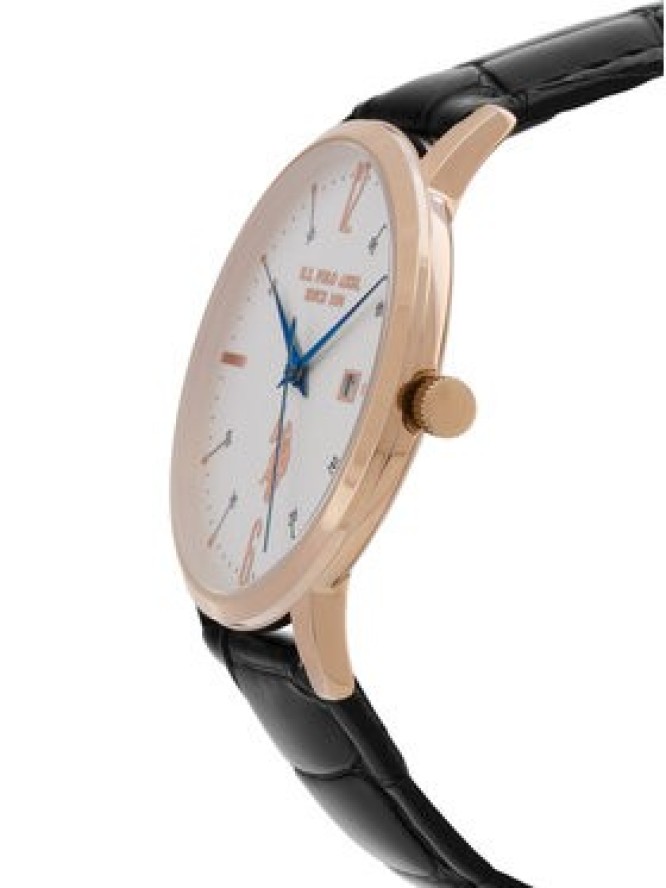 U.S. Polo Assn. Zegarek Dorian USP7276WH Czarny