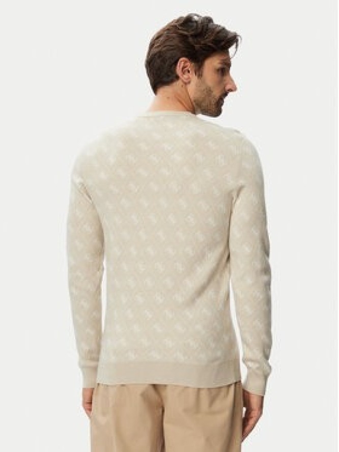 Guess Sweter M6YR11 Z0916 Beżowy jasny Regular Fit